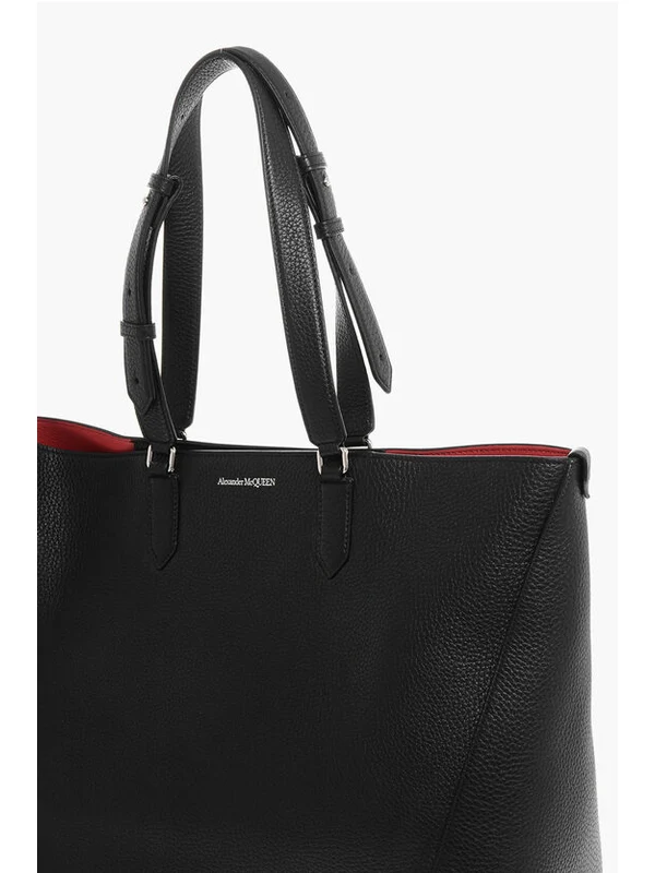 Alexander Mcqueen Black Tote Bags - Image 3