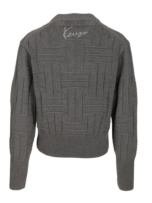 Kenzo Grey Knitted - Image 2