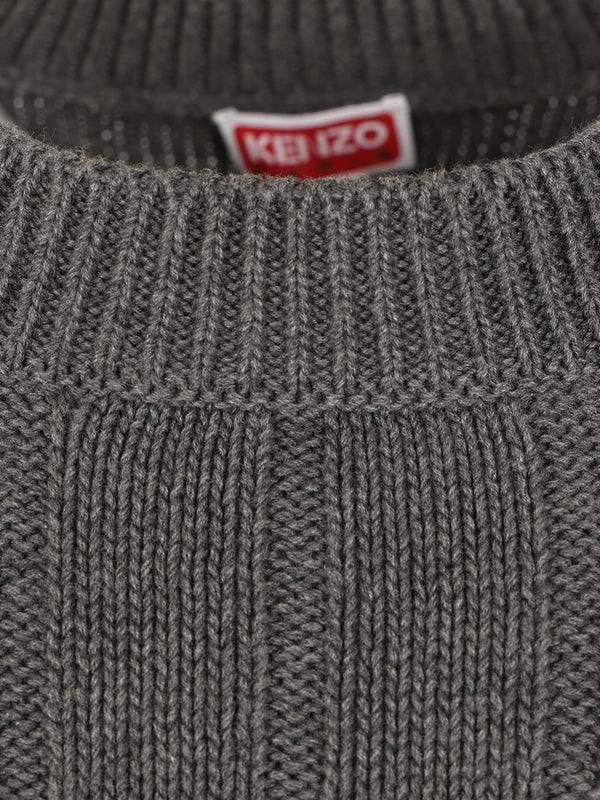 Kenzo Grey Knitted - Image 4