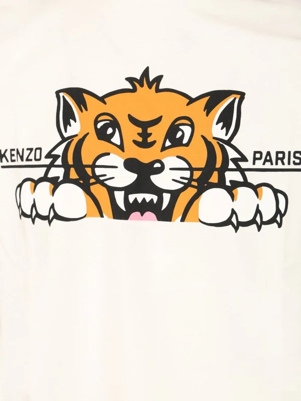 Kenzo White Half Sleeve - Image 3