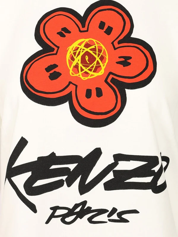 Kenzo White Half Sleeve - Image 3