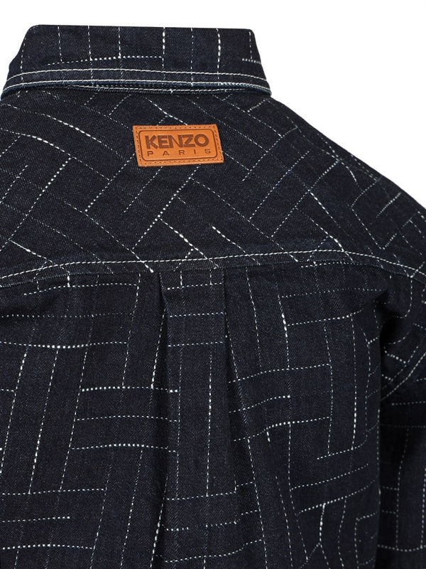 Kenzo Blue Shirts - Image 5