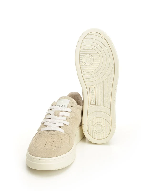 Autry Beige Low Top Sneakers - Image 5