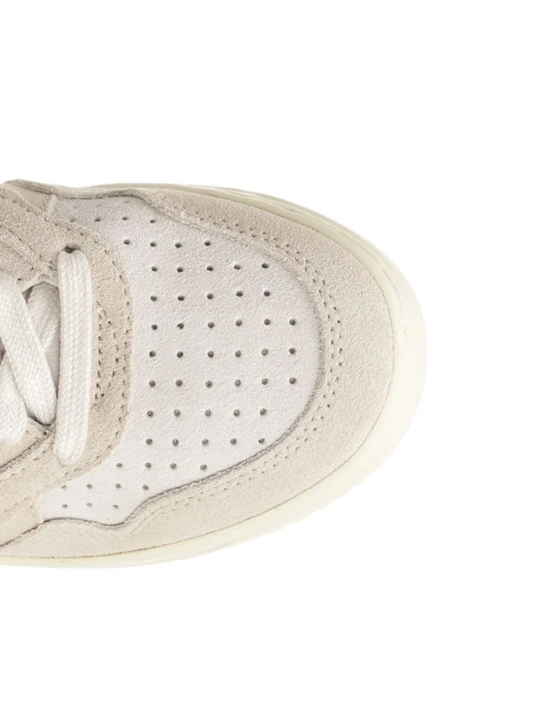Autry Beige Low Top Sneakers - Image 4