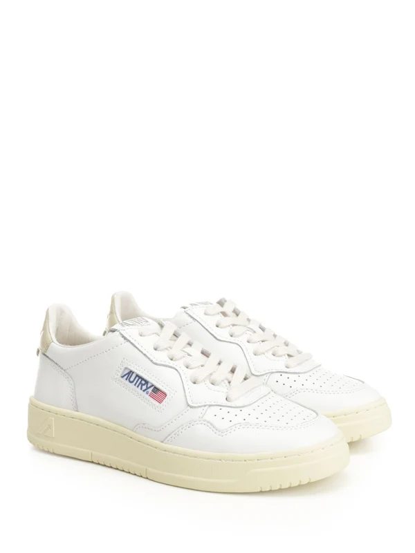 Autry White Low Top Sneakers - Image 2