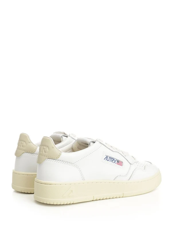 Autry White Low Top Sneakers - Image 3