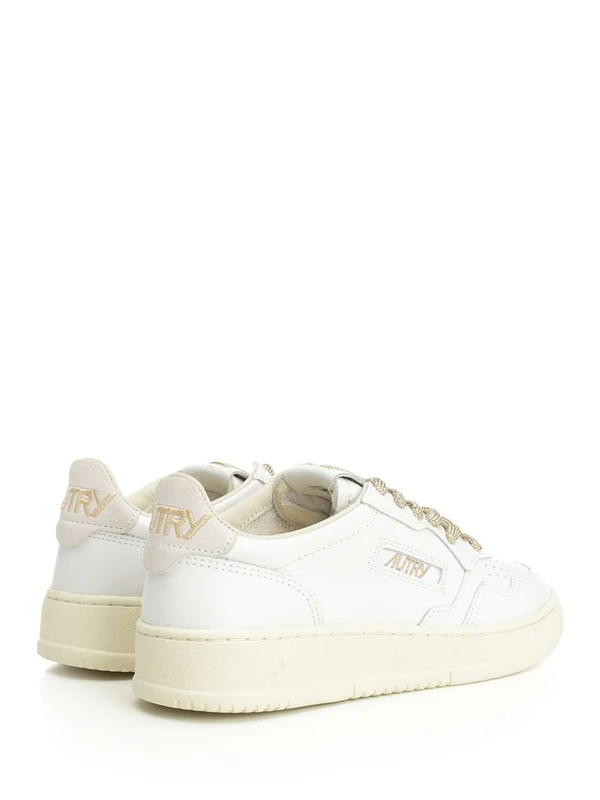 Autry White Low Top Sneakers - Image 3