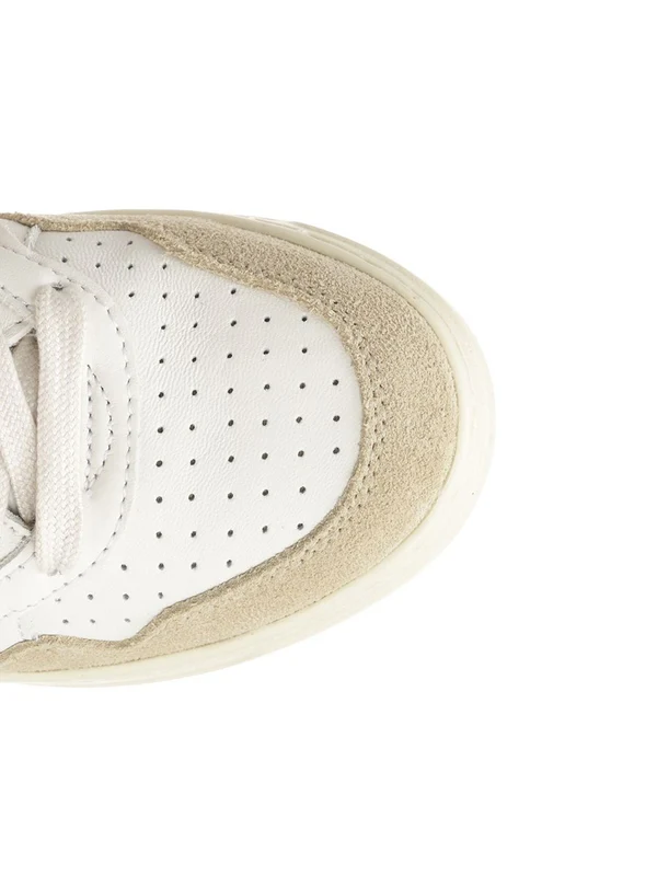 Autry Beige Low Top Sneakers - Image 4
