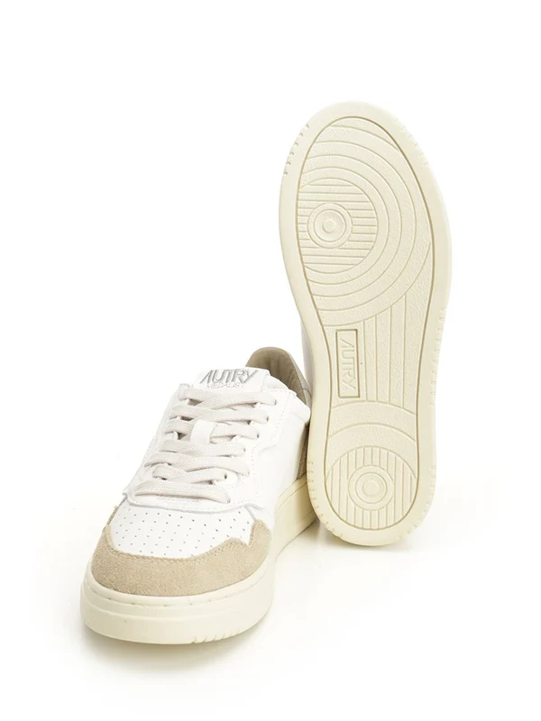 Autry Beige Low Top Sneakers - Image 5