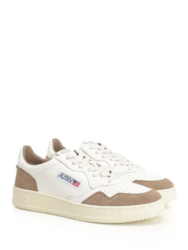Autry White Low Top Sneakers - Image 2