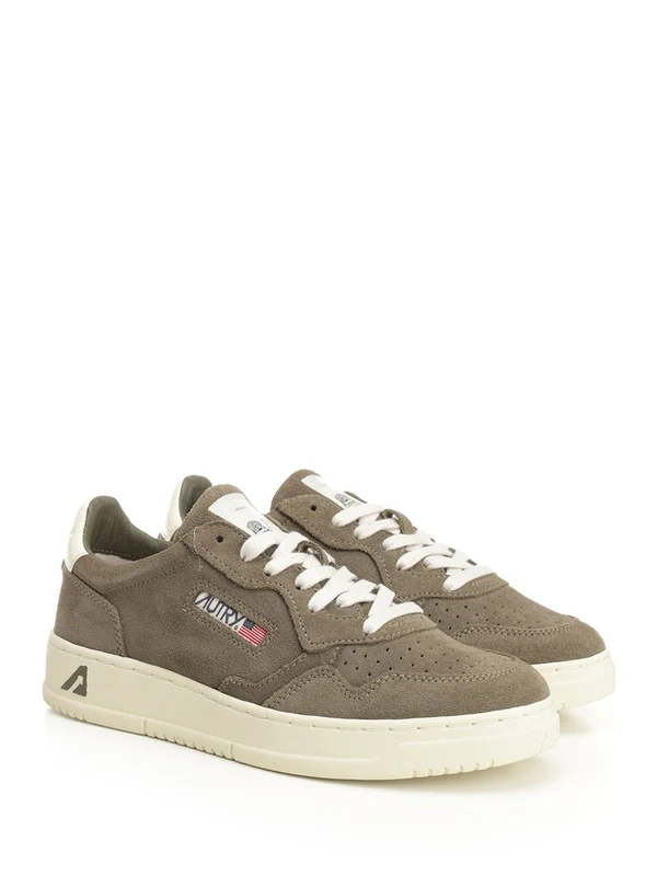 Autry Brown Low Top Sneakers - Image 2