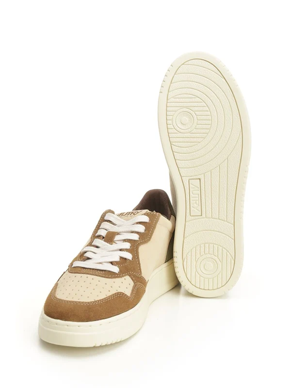 Autry Beige Low Top Sneakers - Image 5