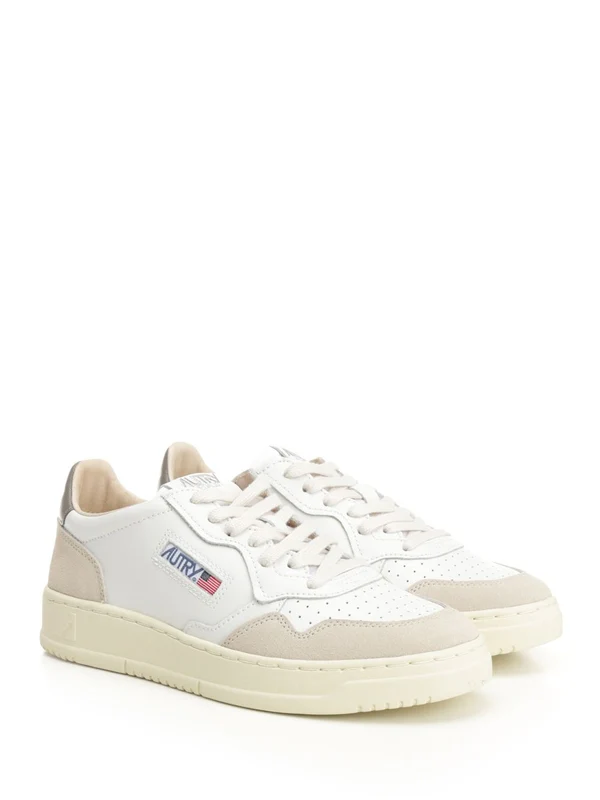 Autry White Low Top Sneakers - Image 2