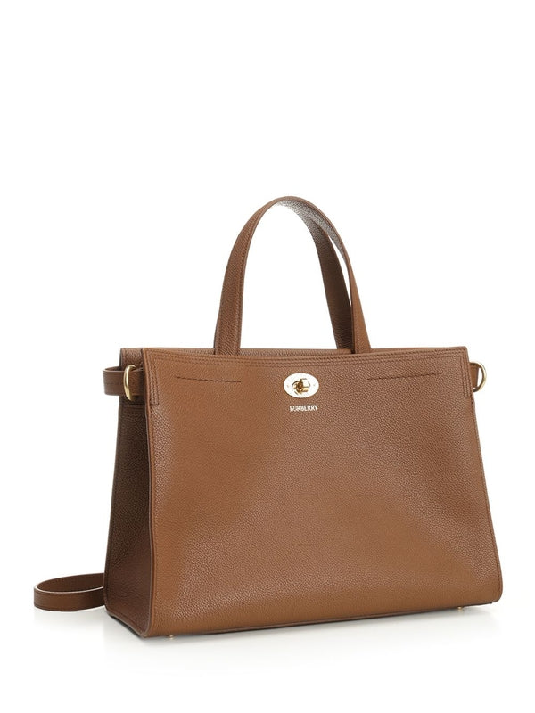Burberry Cotswold Small Brown Tote Bags - Image 2