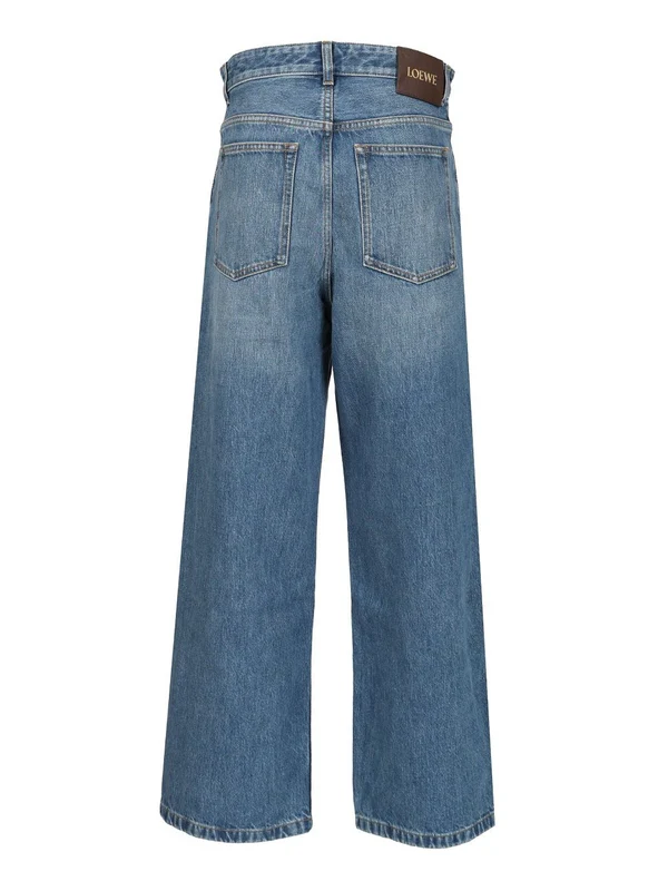 Loewe Blue Denim Pants - Image 2