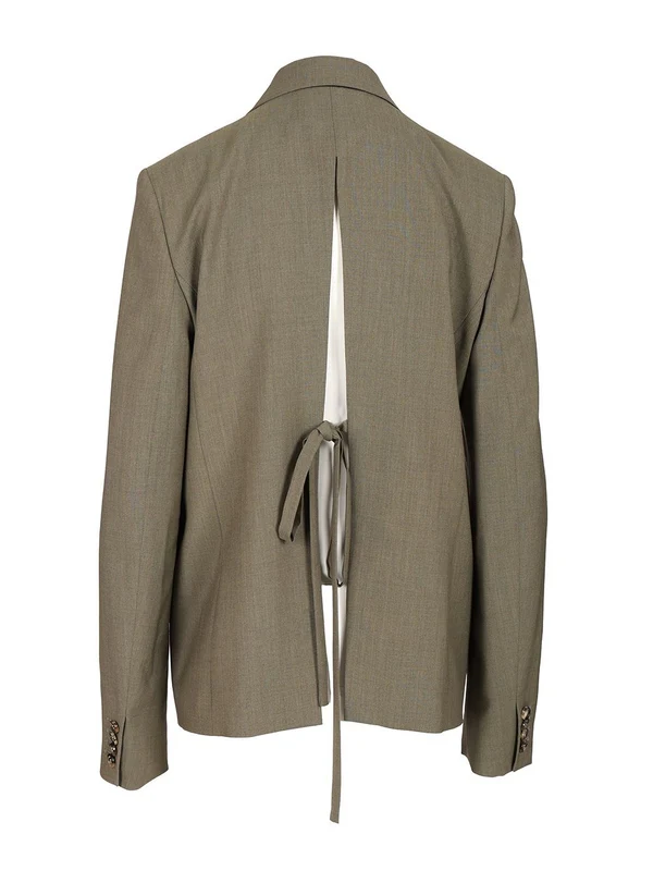 Loewe Khaki Tailored Jackets - Image 2