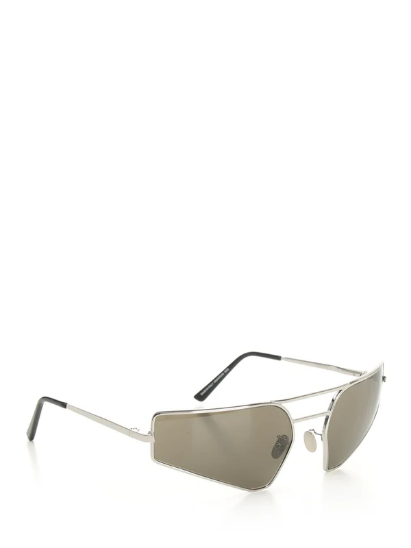 Rick Owens Black Silver Sunglasses - Image 2