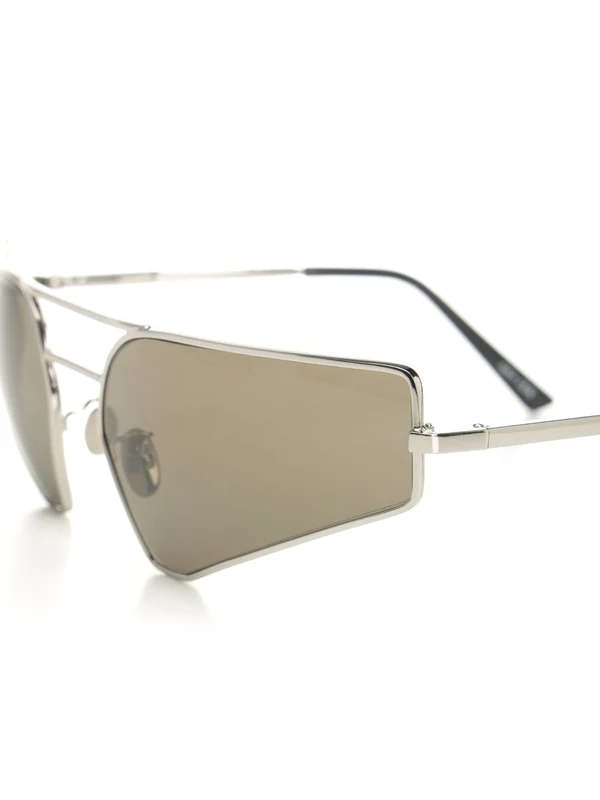 Rick Owens Black Silver Sunglasses - Image 3