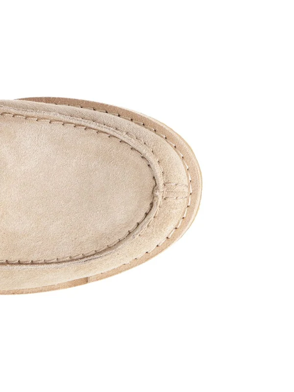 Golden Goose Beige Loafers - Image 4
