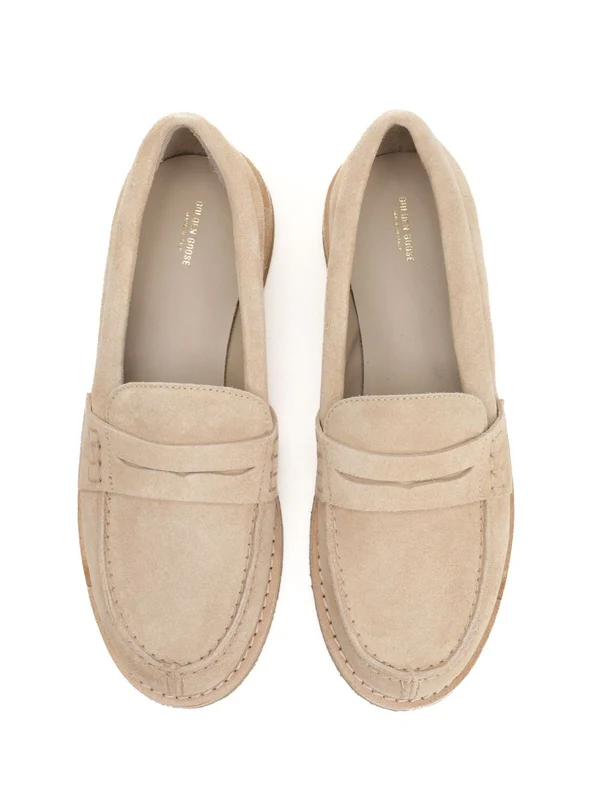 Golden Goose Beige Loafers - Image 5