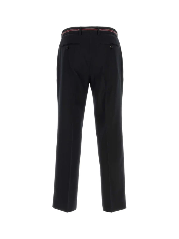 Gucci Navy Tailored Pants - Image 2