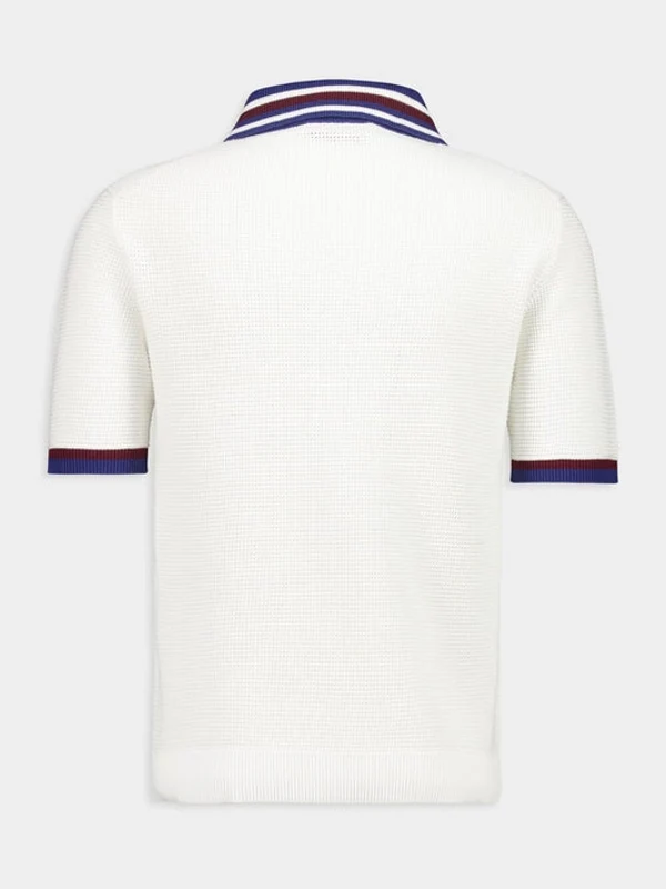 Gucci White Polo Shirts - Image 2