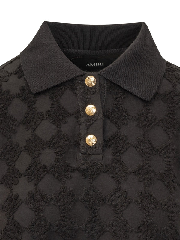 Amiri Black Polo Shirts - Image 3