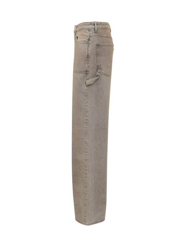 Amiri Beige Denim Pants - Image 3