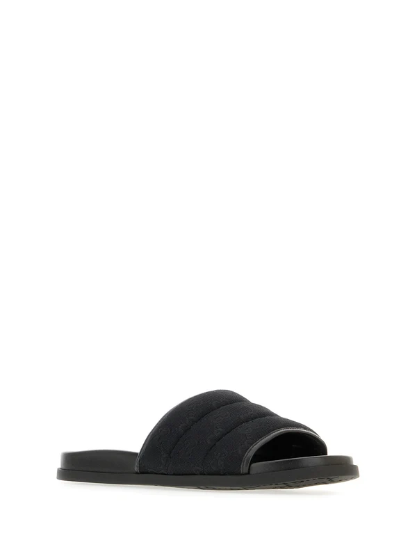 Gucci Black Slides - Image 2