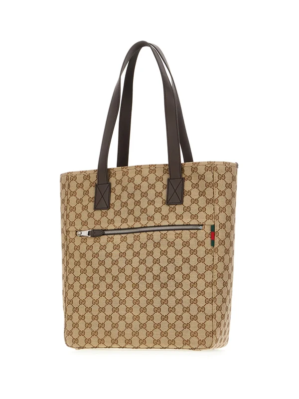 Gucci Gg Medium Brown Tote Bags - Image 2