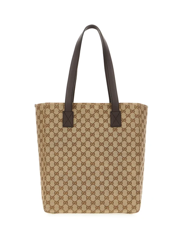 Gucci Gg Medium Brown Tote Bags - Image 3