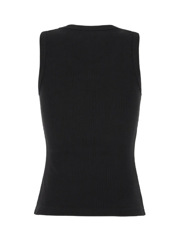 Alexander Mcqueen Black Sleeveless Top - Image 2