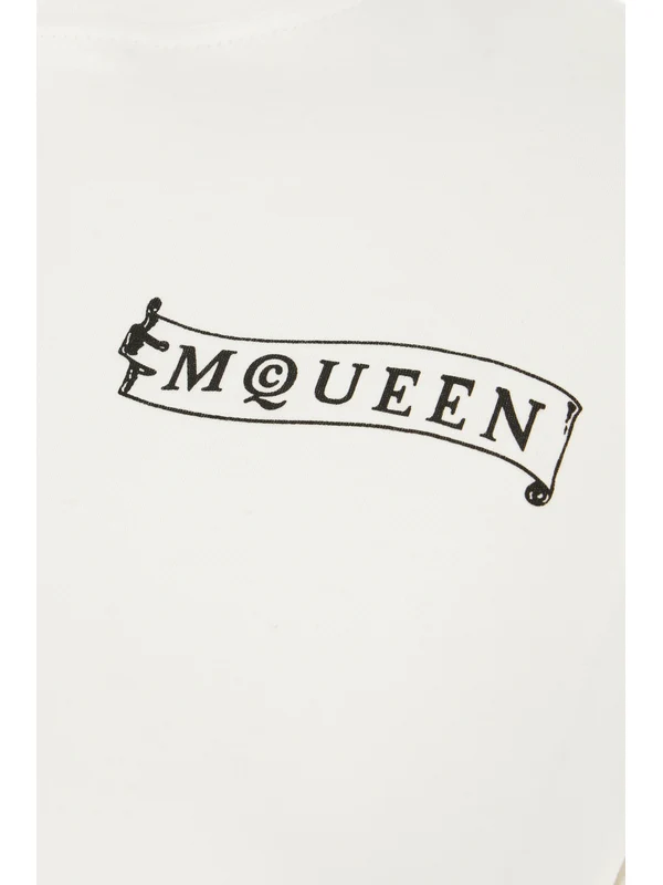 Alexander Mcqueen White Short Sleeve T-Shirt - Image 3