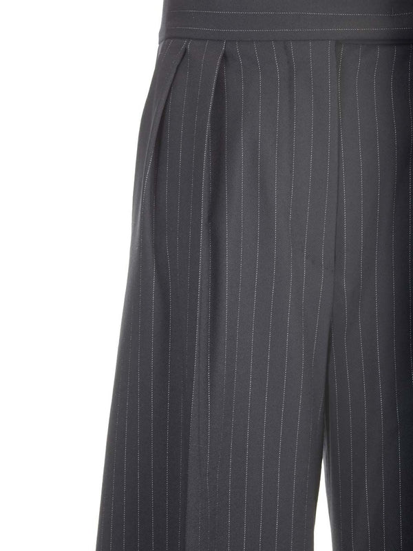 Max Mara Navy Tailored Pants - Image 5