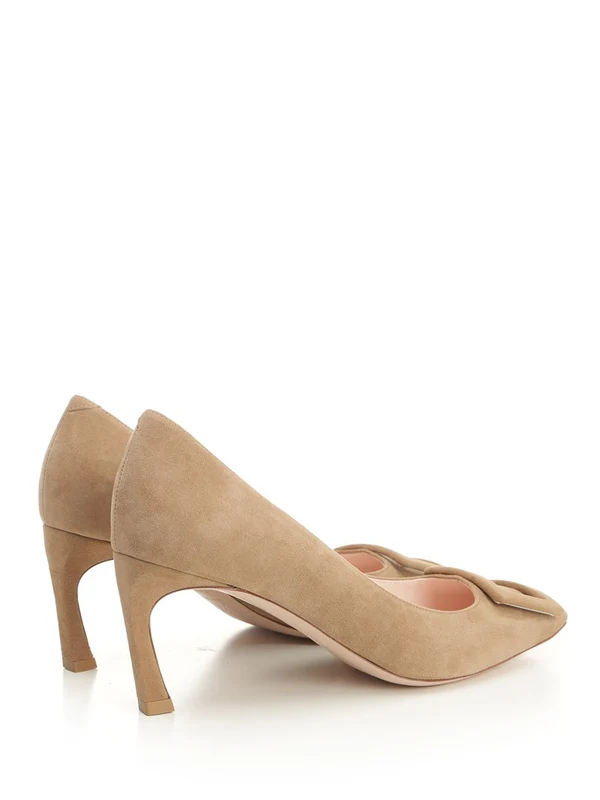 Roger Vivier Brown Pumps Heels - Image 3