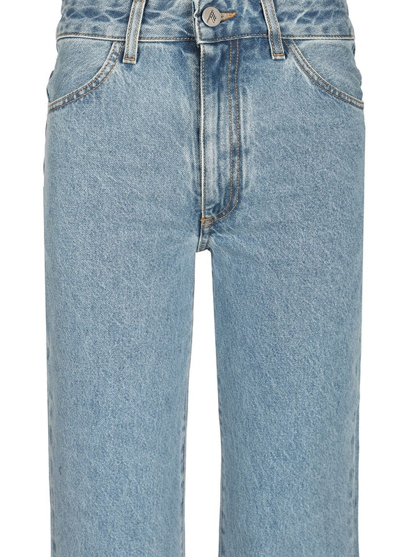 The Attico Blue Denim Pants - Image 3