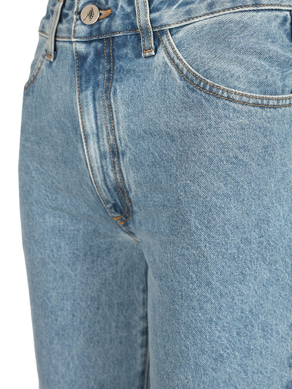 The Attico Blue Denim Pants - Image 4