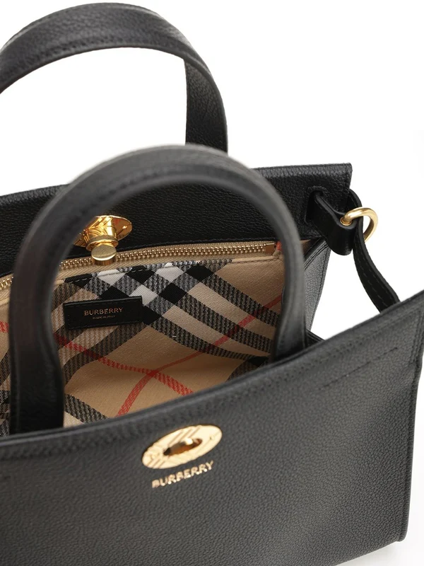 Burberry Cotswold Mini Black Tote Bags - Image 4
