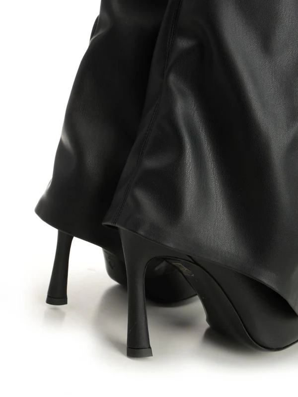 The Attico Black High Boots - Image 4