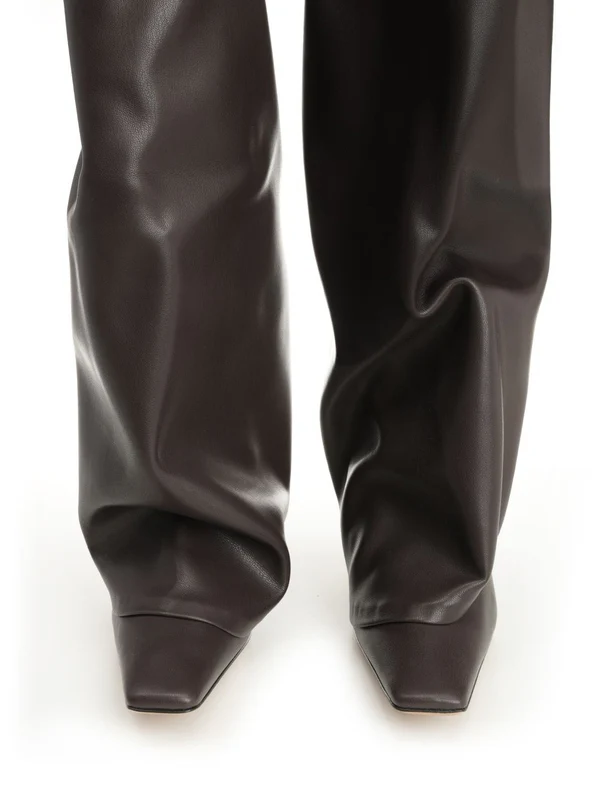 The Attico Brown High Boots - Image 3