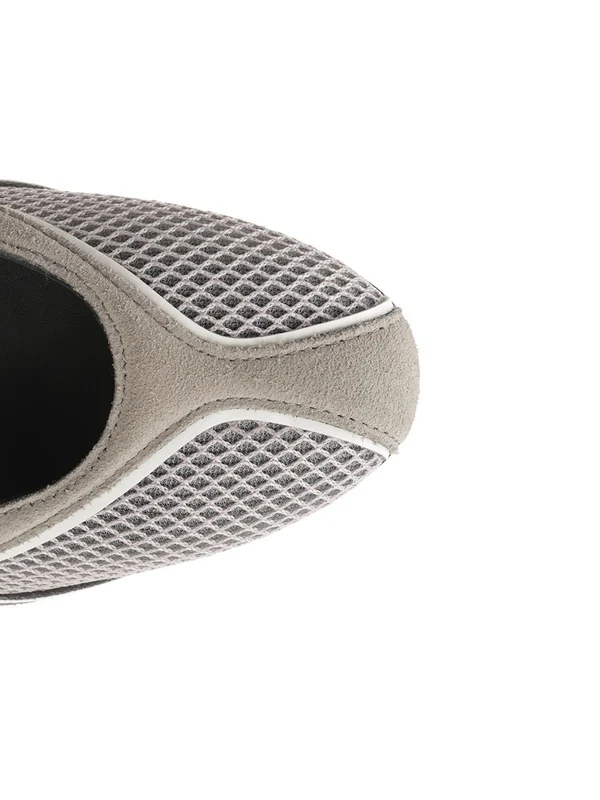 The Attico Grey Flat Shoes - Image 4