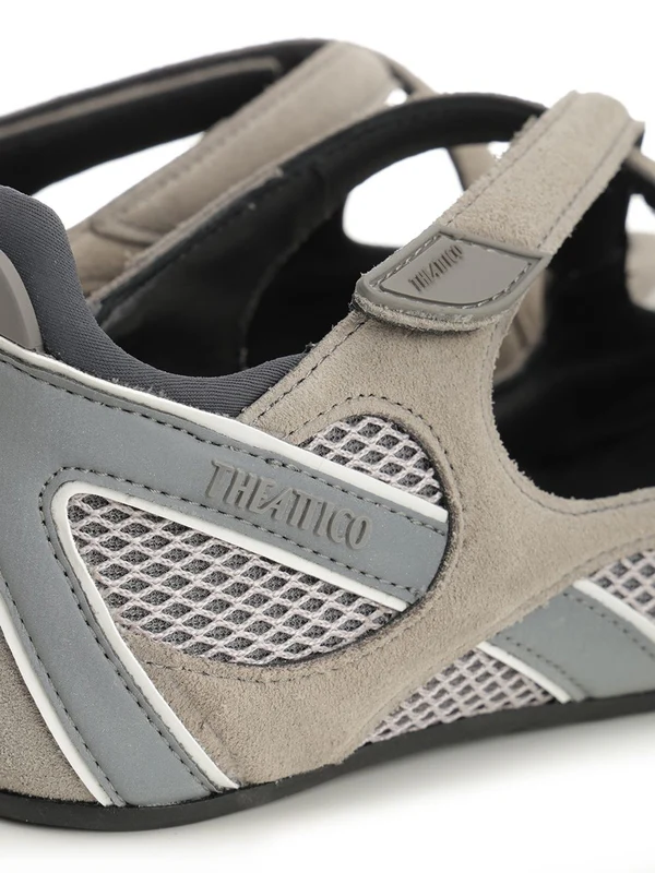 The Attico Grey Flat Shoes - Image 6