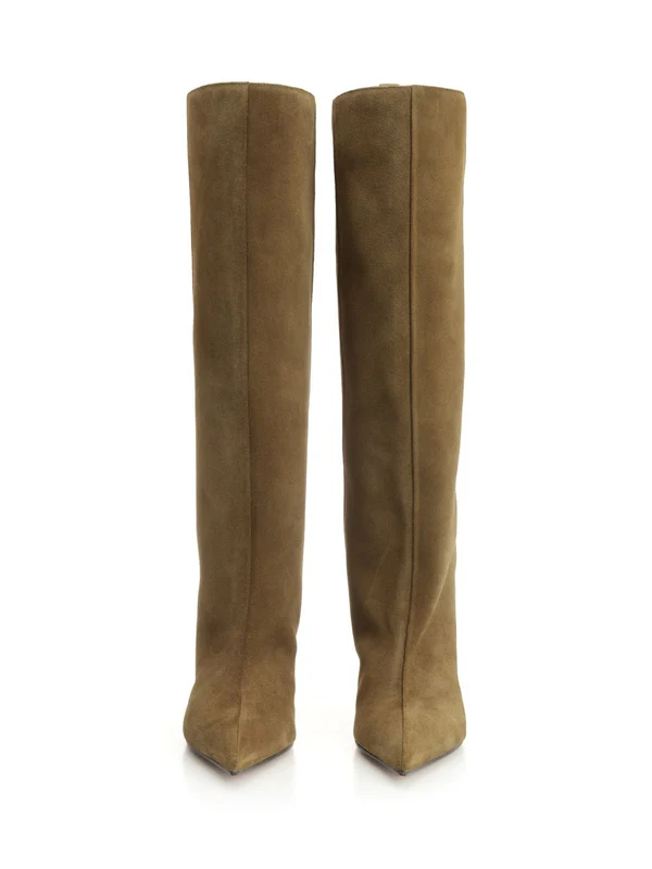 The Attico Green High Boots - Image 5