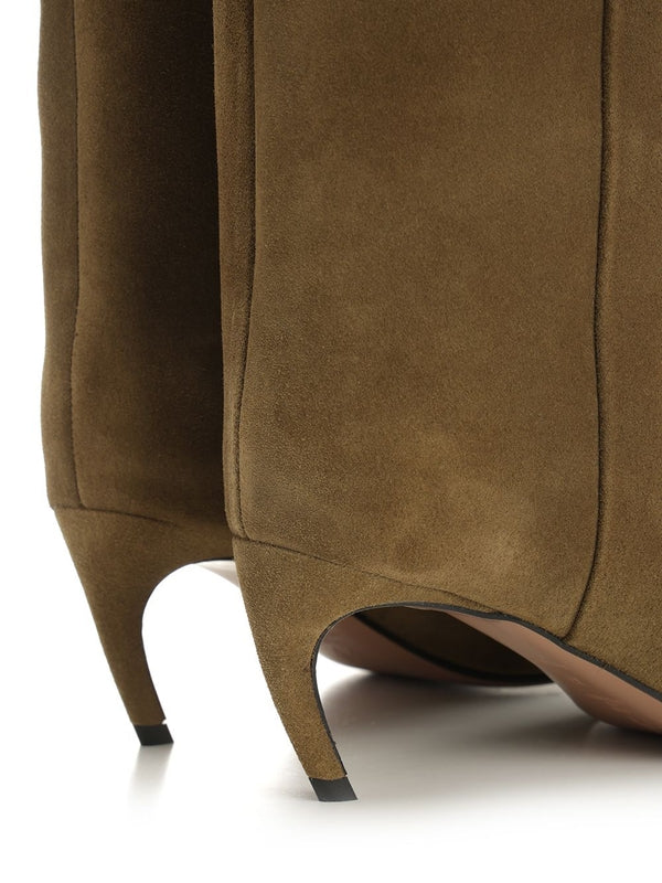 The Attico Green High Boots - Image 6