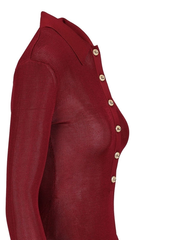 Self-Portrait Burgundy Body Suits - Image 3