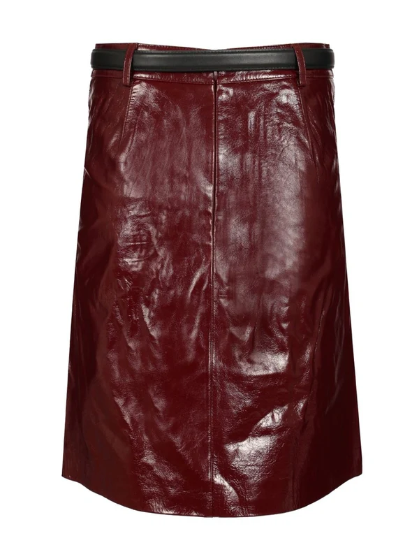 Self-Portrait Burgundy Skirts - Image 2