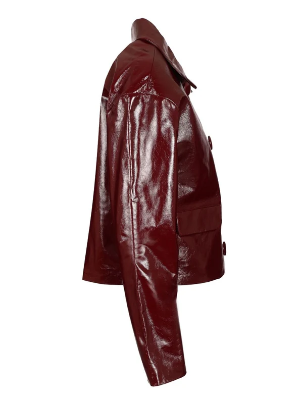 Self-Portrait Burgundy Jackets - Image 3