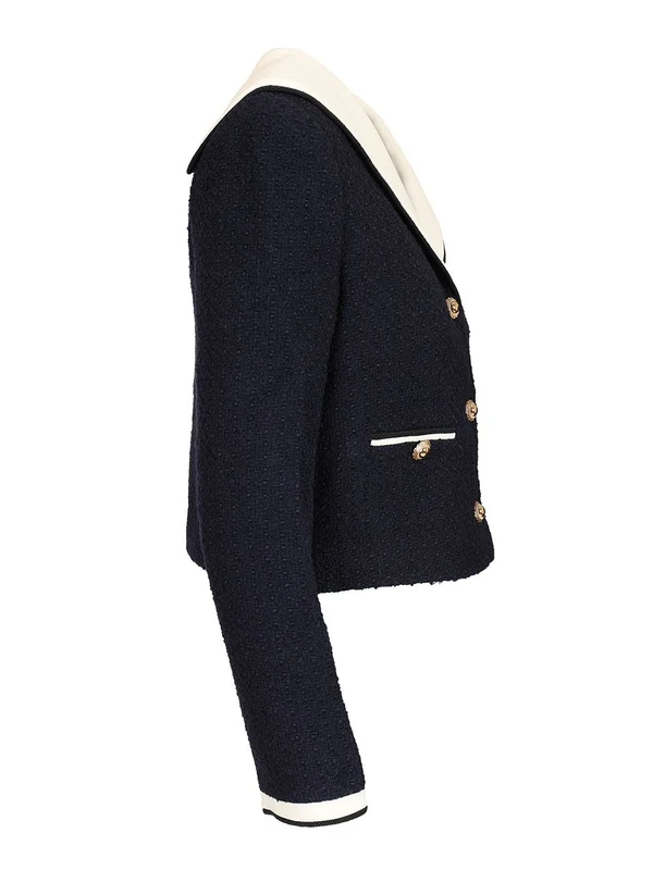 Self-Portrait Navy Jackets - Image 3
