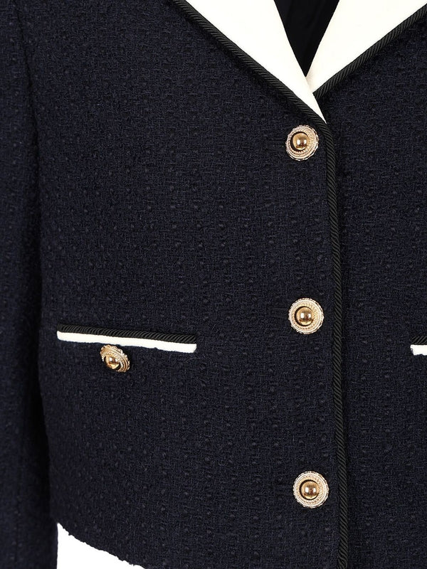 Self-Portrait Navy Jackets - Image 4