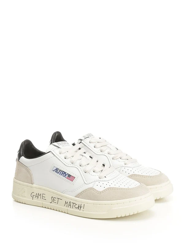 Autry White Low Top Sneakers - Image 2